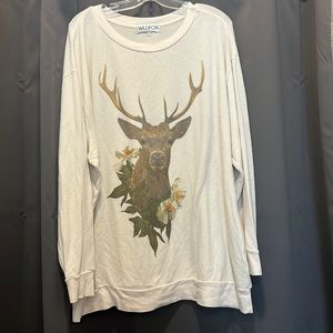 Wildfox Tunic Deer print size medium